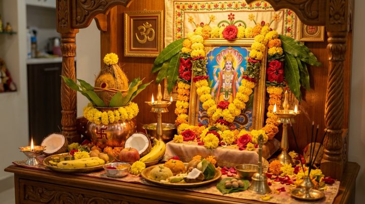 శ్రీ సత్యనారాయణ స్వామి వ్రతం New